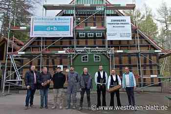 Oberbauerschaft: Fachwerkhaus auf der Freilichtbühne restauriert