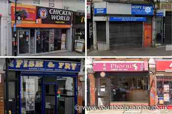 The worst rated restaurants and cafés to eat in in Croydon