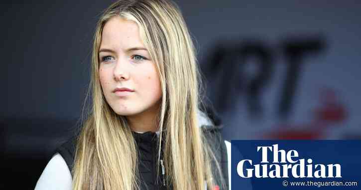 F1 Academy’s Chloe Grant: ‘I get negative comments from boys and men – they’re jealous’