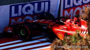 Leclerc tops Baku Sprint Shootout despite crash