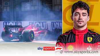 Ferrari's Leclerc crashes but still takes Sprint pole!