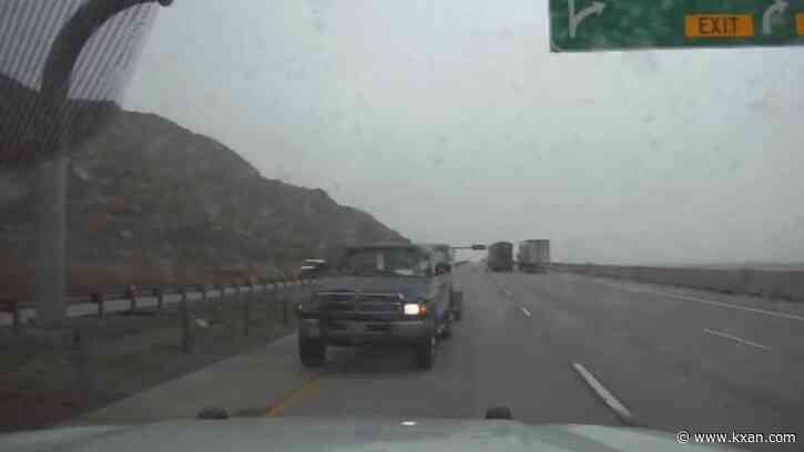 WATCH: Dashcam footage from Utah Highway Patrol shows wrong-way driver crash