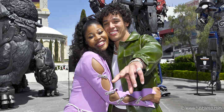 Transformers' Anthony Ramos & Dominique Fishback Honored As Rising Stars of the Year at CinemaCon 2023!