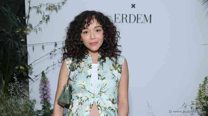 Ashley Madekwe Bares Her Baby Bump at Net-a-Porter x Erdem Event After Revealing Pregnancy