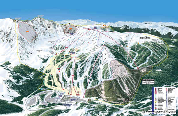 Watch: Skier Sends Arapahoe Basin's East Wall On Snow Blades