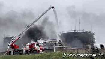 Liveblog: ++ Brand in Öllager auf der Krim gelöscht  ++