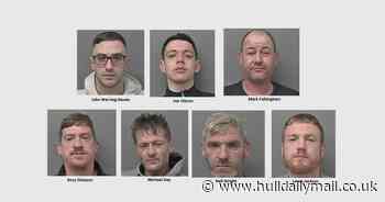 Seven jailed after criminal network flooded streets between Bradford and Bridlington with drugs