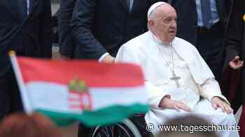 Papst trifft sich bei Ungarn-Besuch mit Flüchtlingen