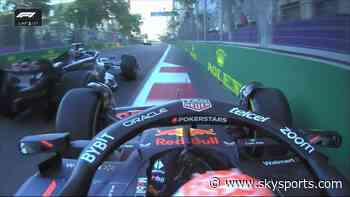 Russell and Verstappen touch at start of Sprint