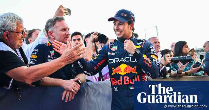 Sergio Pérez wins Azerbaijan sprint race for Red Bull with Verstappen third