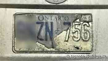 You could be fined over $100 in Ontario if your licence plate looks like this