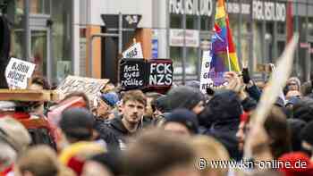 Hunderte demonstrieren gegen AfD in Erfurt