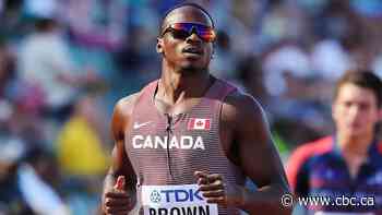 Aaron Brown sprints to 2nd in 200 metres, topping Canadian relay teammates in Botswana