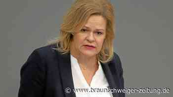 Frauen im Abseits: Faeser rügt Männer-Dominanz in Verbänden