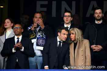 Coupe de France: Macron a salué les joueurs dans les couloirs du Stade de France
