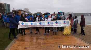 Hundreds participate in first-ever Autism Speaks walk in Barrie