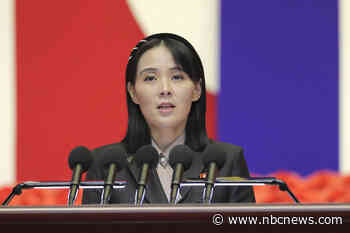 Kim Jong Un's sister insults Biden and slams U.S. defense agreement with Seoul
