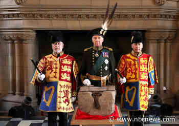 Historic Stone of Scone is moved to London for King Charles' coronation