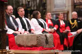 Historic Stone of Scone Reaches London for King Charles' Coronation