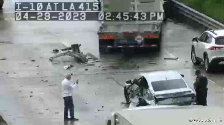 Eastbound I-10 at LA 415 back open after two hour closure Saturday