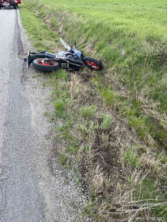 Driver, 28, hospitalized after motorcycle accident on CR 64
