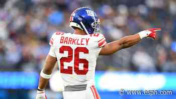 Giants, Barkley to 'reconvene' on contract talks