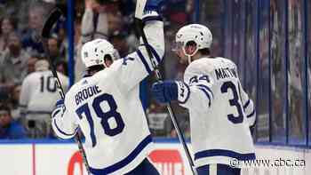 Maple Leafs win 1st playoff series in 19 years with OT victory over Lightning in Game 6