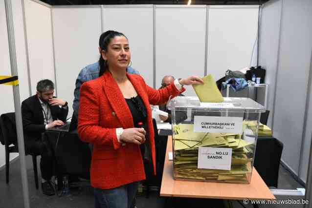 Antwerp Expo weer even stembus voor Turkse presidentsverkiezingen: “Opkomst is kleiner omdat je nu ook in Hasselt kan gaan stemmen”