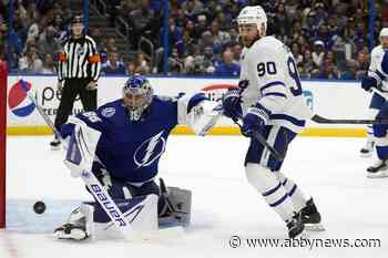 Tavares’ OT goal gives Maple Leafs series win over Lightning