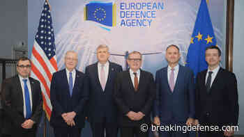 DoD and European Defence Agency sign cooperation pact in support of shared military interests