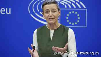 EU-Kommissarin Vestager macht mit weltweit erstem KI-Gesetz vorwärts