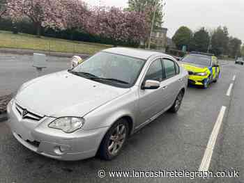 Car seized for not having licence, insurance, or MOT