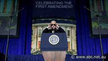 Biden jokes about his advanced age after bringing serious note to White House Correspondents' Dinner