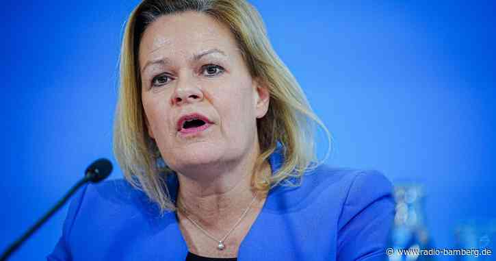 Faeser mahnt vor 1. Mai zu friedlichen Demonstrationen