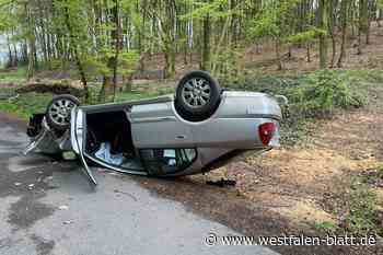 Polizei in Porta Westfalica befreit Mann aus Auto