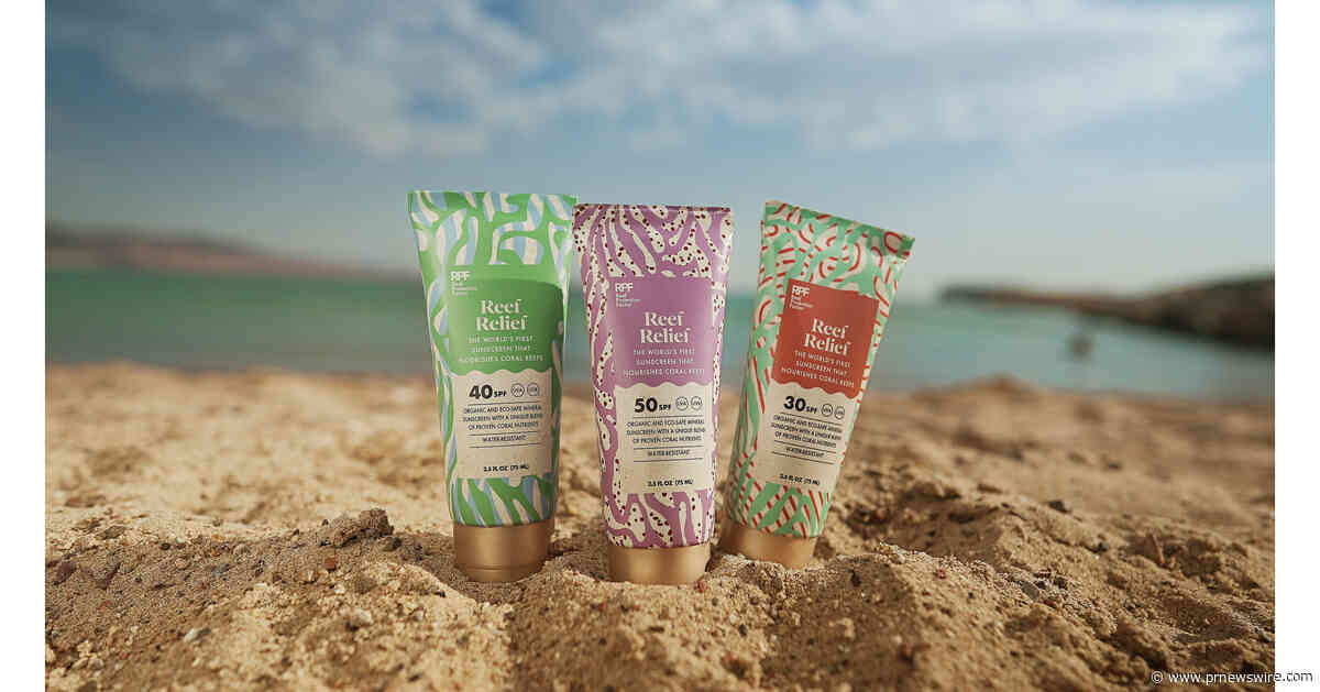Eilat présente la première crème solaire au monde formulée pour nourrir les récifs coralliens menacés d'extinction