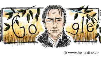 Alan Rickman: Google Doodle ehrt an Krebs gestorbenen Schauspieler