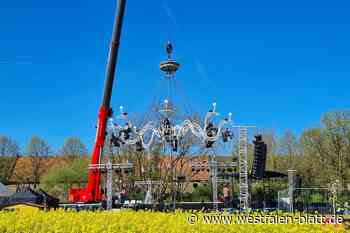 Landesgartenschau: Musikprogramm mit Chören aus Steinheim und Proben vor blauem Himmel