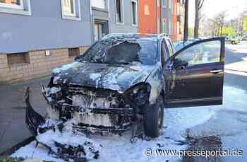 POL-HI: PKW-Brand in der Bismarckstraße