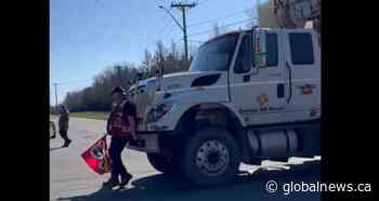 NB Power cuts ties with private instructor after truck pushes public service picketer