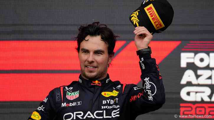 Sergio Pérez holds off Max Verstappen at Azerbaijan Grand Prix
