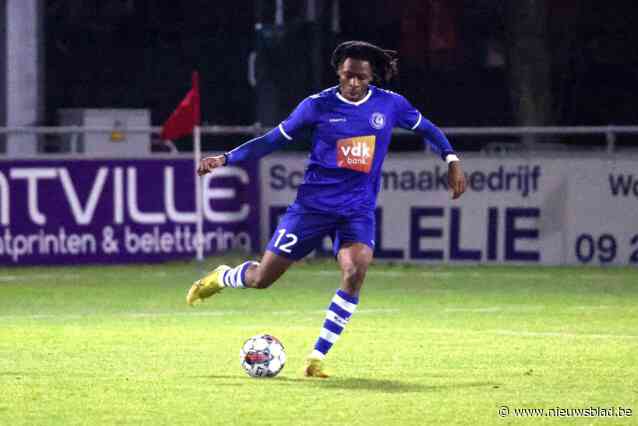 Brian Agbor lijdt met Jong AA Gent pijnlijk puntenverlies in Wezet: “Dit is heel zuur”