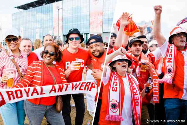 Uitzinnige fans zien Antwerp beker winnen in schaduw van Bosuilstadion: “Geweldig! En dit is nog maar het begin”