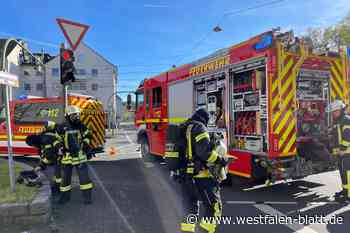 Feuerwehr rettet Hund aus Wohnung in Bielefeld