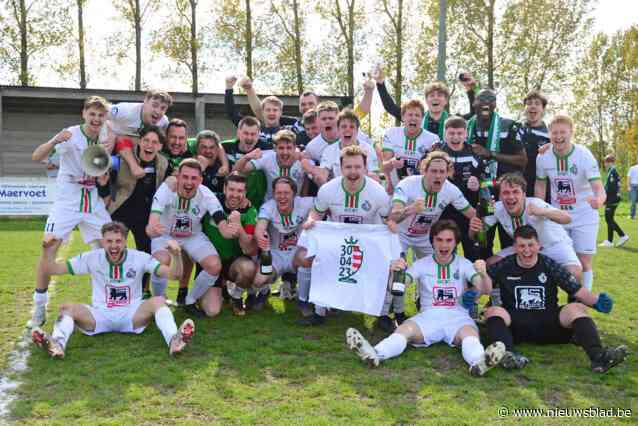 B-ploeg maakt titelfeestje Wambeek Ternat helemaal compleet: “Ook in derde provinciale gaan we zeker ons mannetje staan”