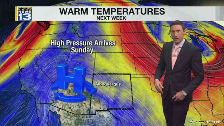 Warm and sunny start to Sunday