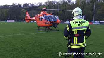Gasflasche in Auto am Riedener Weg explodiert: Person schwer verletzt