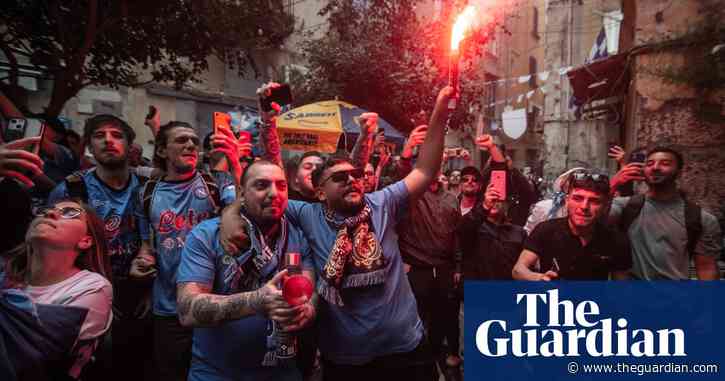 ‘You can’t help but get swept up’: joy as Napoli near first title for 33 years