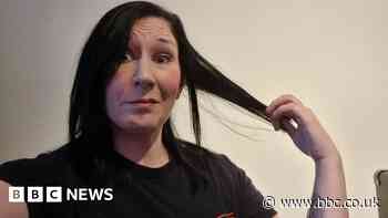 Brain tumour survivor shaves head to raise awareness