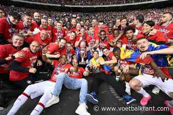 De foto's: Antwerp trekt vierend door het Heizelstadion
